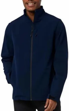 32 Degrees Men's Full Zip Jacket  Regular Fit, Outdoor Casual, Adjustable Cuffs, Stand Collar