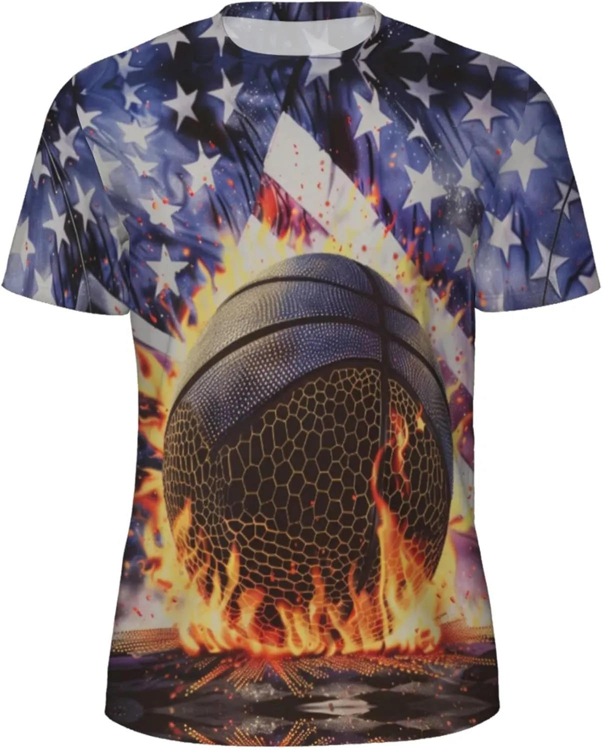 3D Printed T-Shirt, HD Graphic, Comfortable & Stylish. Breathable, Lightweight Fabric.