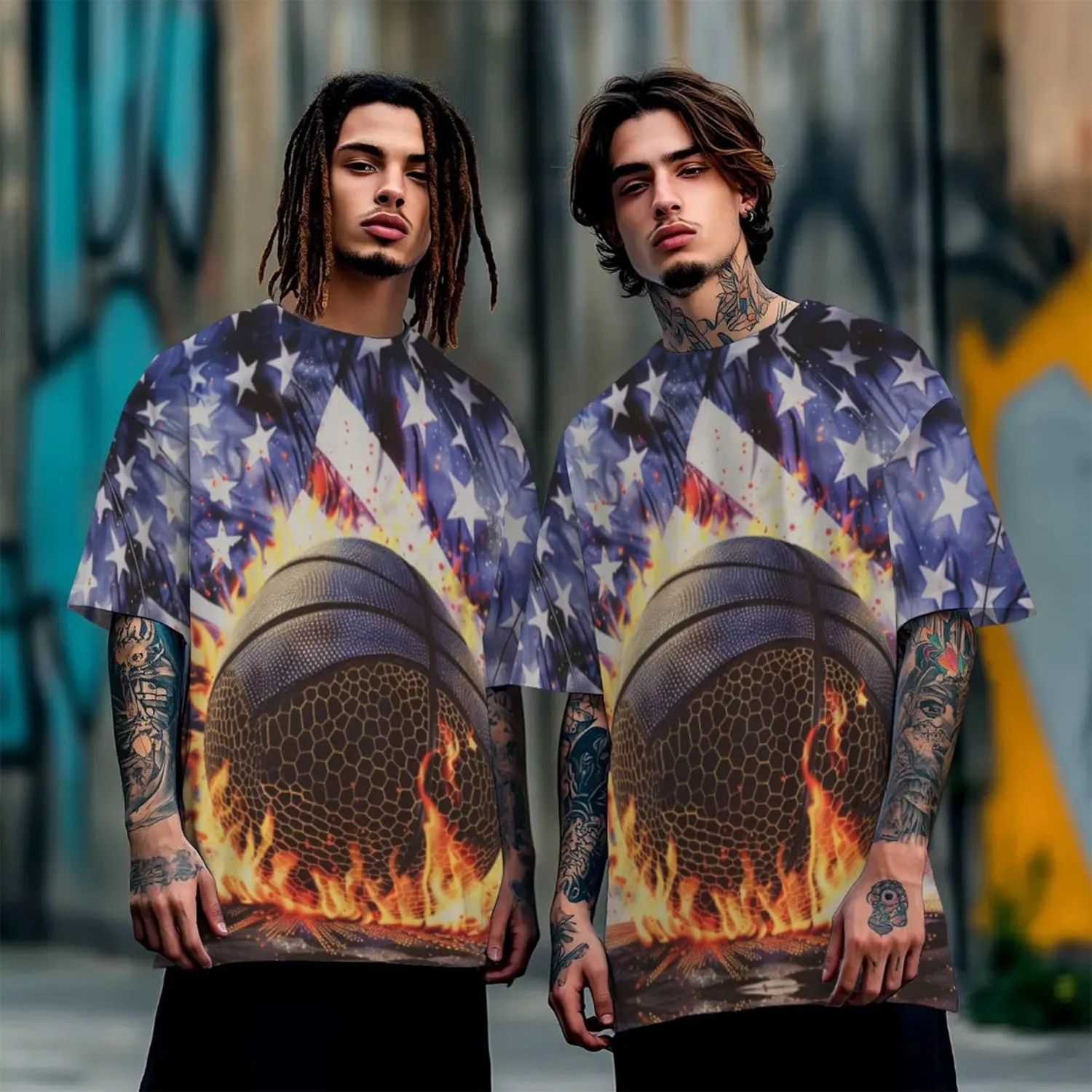 3D Printed T-Shirt, HD Graphic, Comfortable & Stylish. Breathable, Lightweight Fabric.