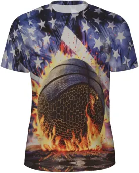 3D Printed T-Shirt, HD Graphic, Comfortable & Stylish. Breathable, Lightweight Fabric.