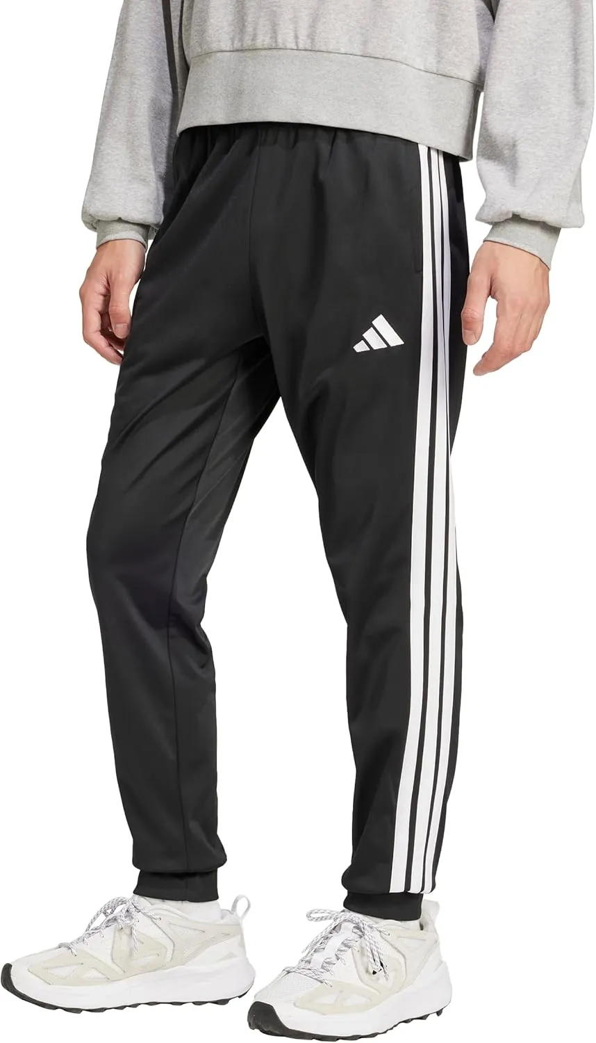adidas Men's 3-Stripes Tricot Tapered Track Pants