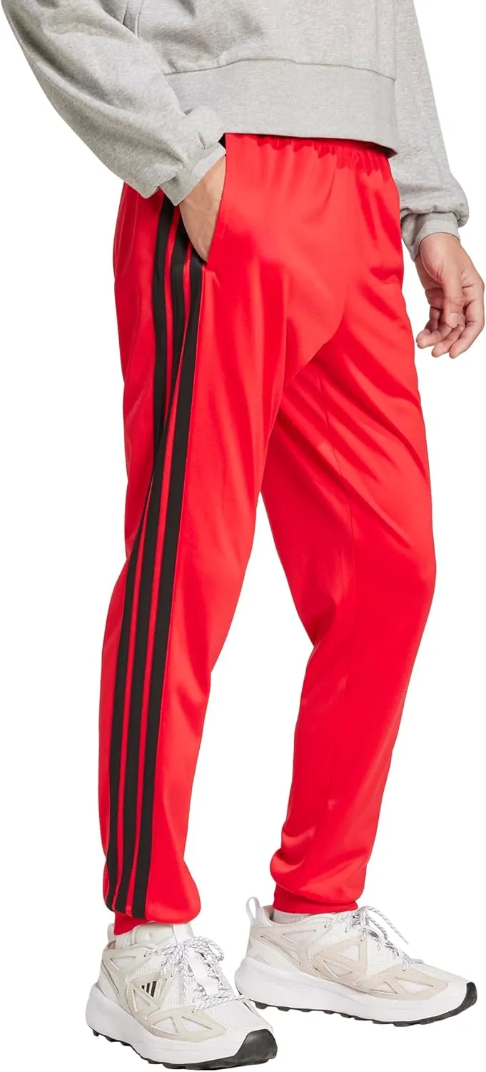 adidas Men's 3-Stripes Tricot Tapered Track Pants
