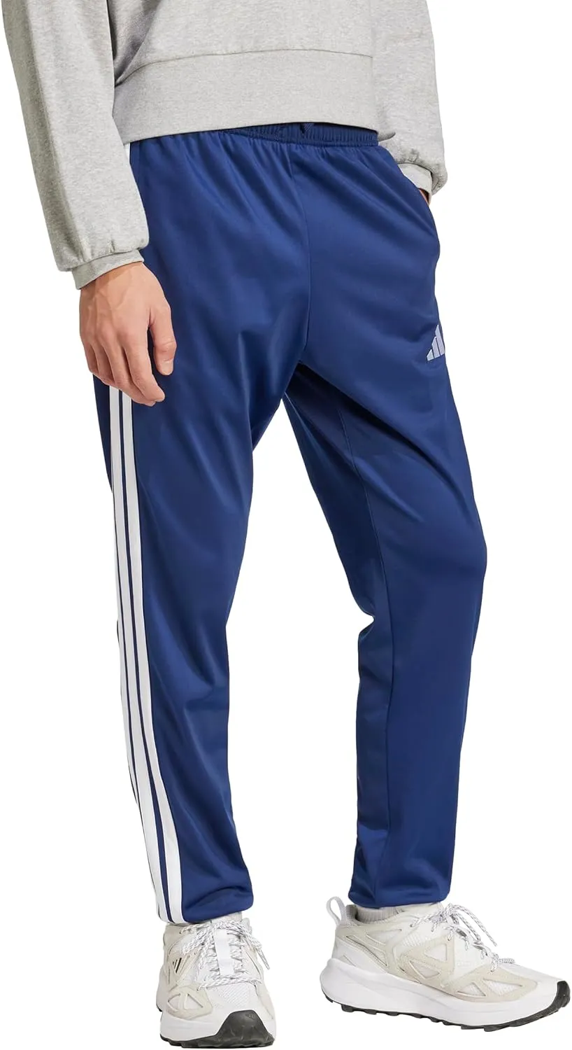 adidas Men's 3-Stripes Tricot Tapered Track Pants