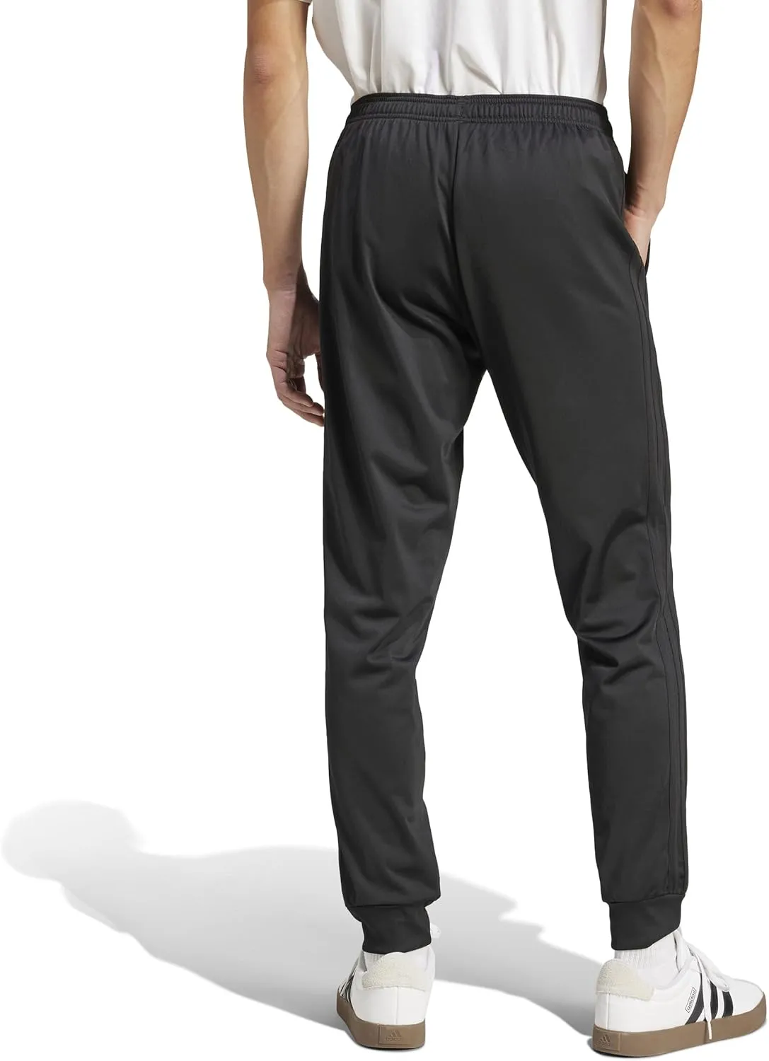 adidas Men's 3-Stripes Tricot Tapered Track Pants