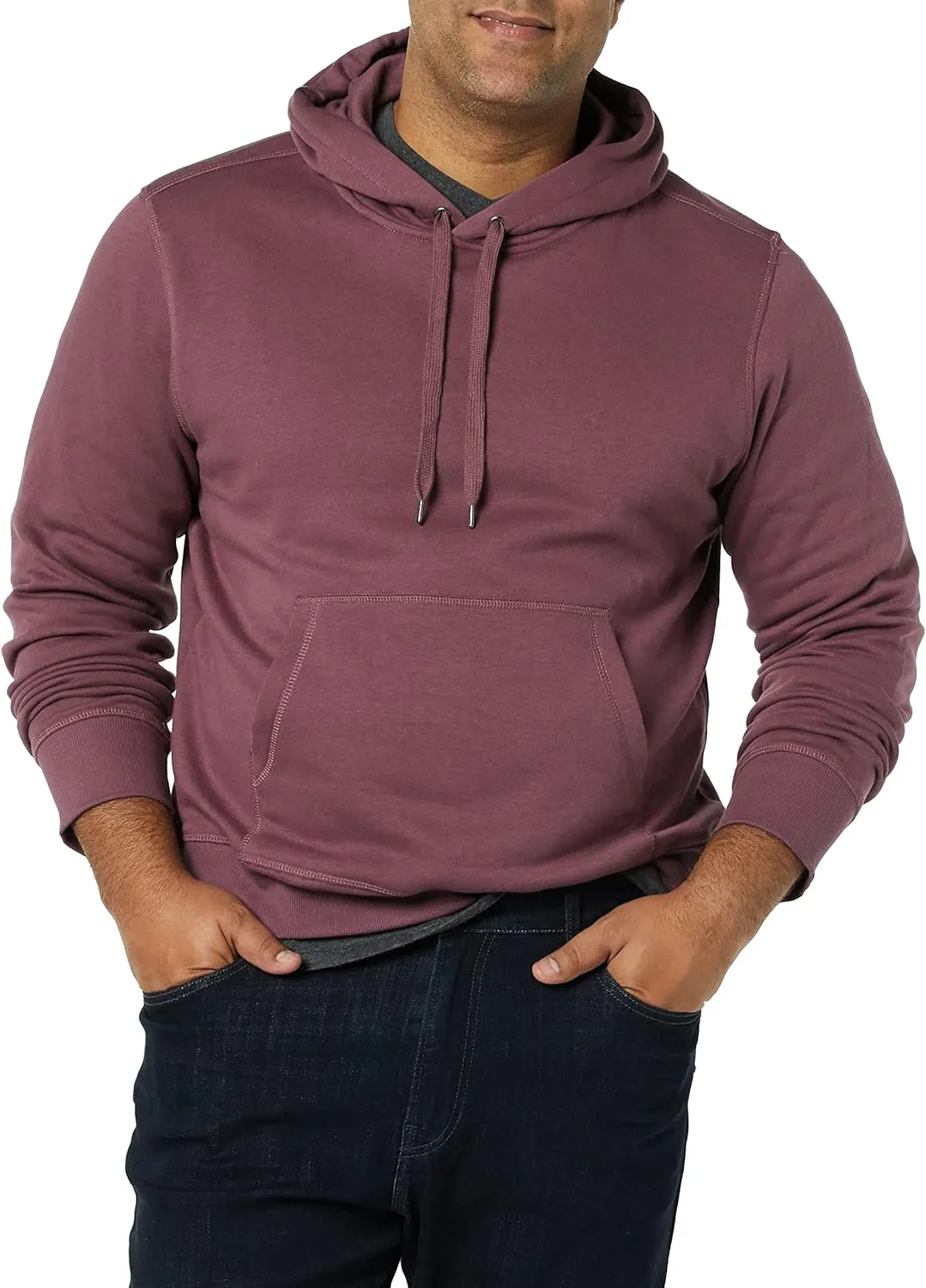 Amazon Essentials Men's Sweatshirt Hoodie, Big & Tall Options Available