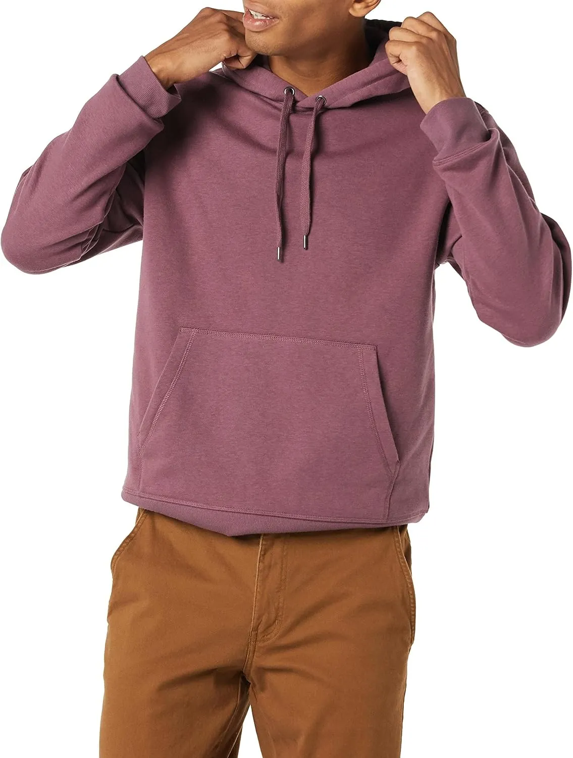 Amazon Essentials Men's Sweatshirt Hoodie, Big & Tall Options Available