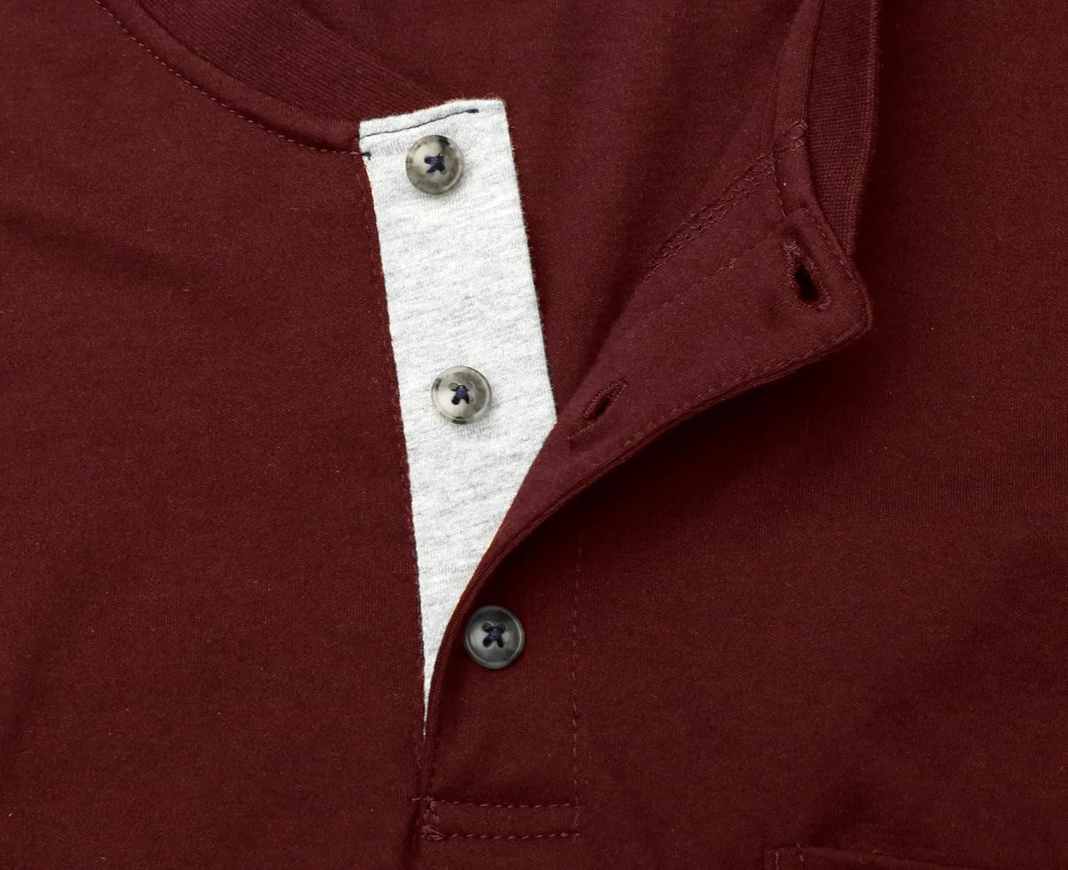 BOCOMAL FR Shirts for Men 5.5oz Lightweight Long Sleeve Work Henley Fire Resistant Shirt CAT2