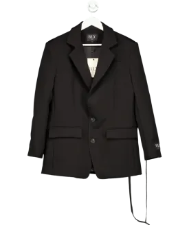 Boldly Love Yourself Black Classic Blazer UK S