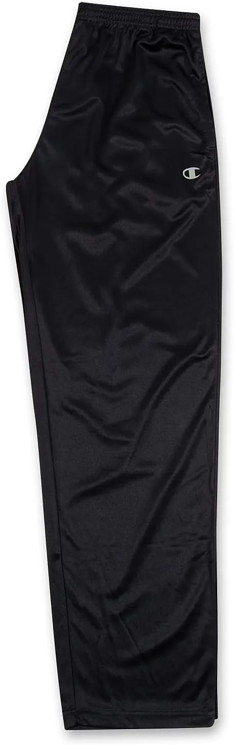 Champion Big and Tall Open Bottom Track Pants  Lightweight Powertrain Track Pants for Men