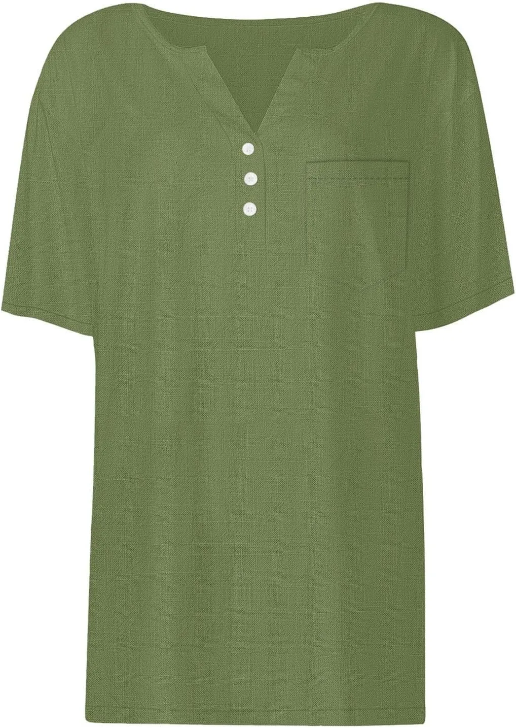 Cotton Linen Shirts for Women Summer Tops 2025 Short Sleeve Button Down Lightweight Blouses Beach Vacation Clothes