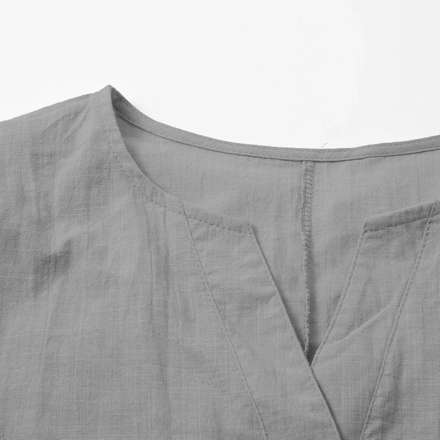 Cotton Linen Shirts for Women Summer Tops 2025 Short Sleeve Button Down Lightweight Blouses Beach Vacation Clothes
