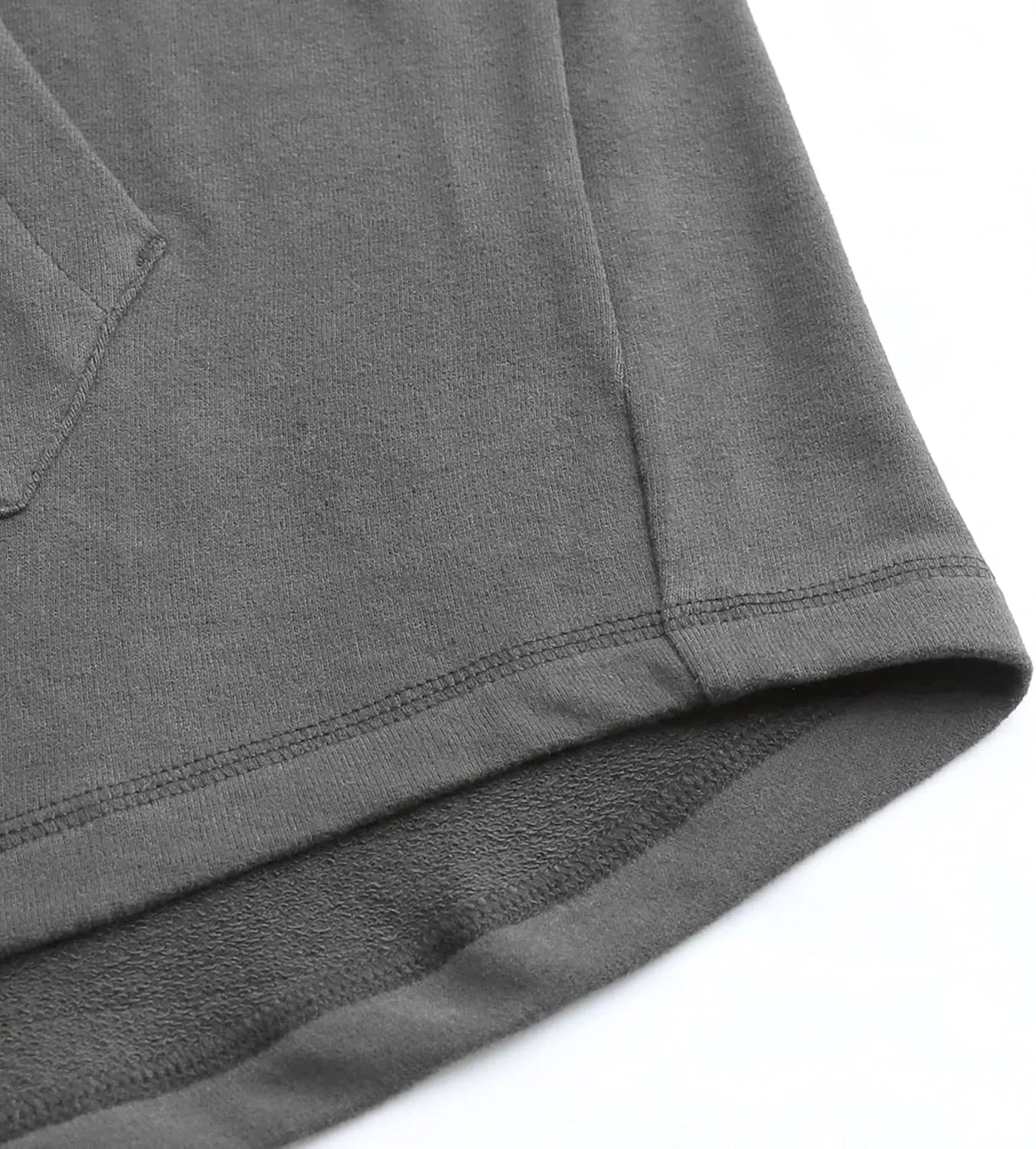 DubinikShort Sleeve Hoodie Lightweight Soft Cotton Moisture Wicking Kangaroo Pocket Short Sleeve Hoodie For Men
