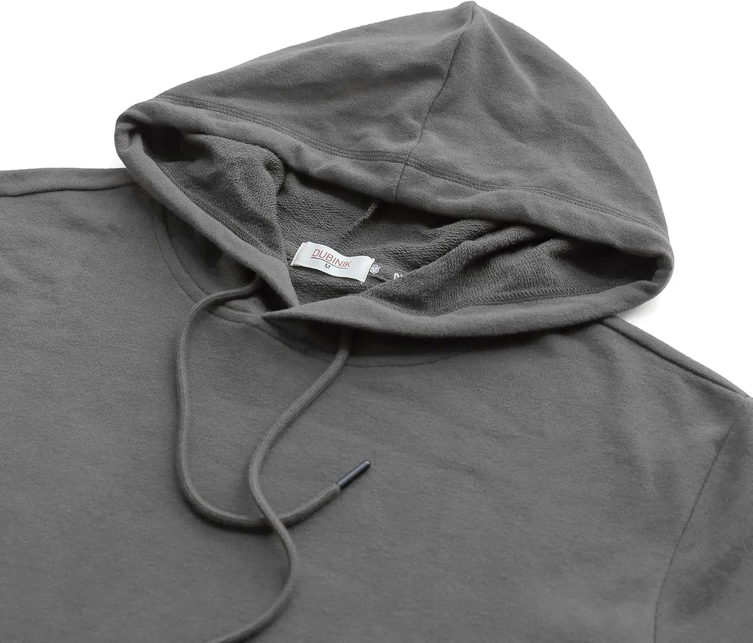 DubinikShort Sleeve Hoodie Lightweight Soft Cotton Moisture Wicking Kangaroo Pocket Short Sleeve Hoodie For Men