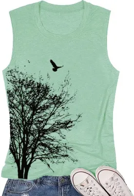 Funny Graphic Women Skinny Pine Tree Shirt Summer Hiking Camping Athletic Tees Nature Casual Comfy Clothes