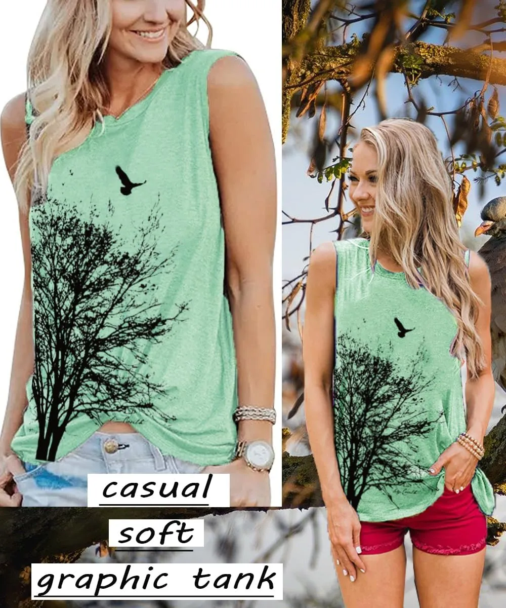 Funny Graphic Women Skinny Pine Tree Shirt Summer Hiking Camping Athletic Tees Nature Casual Comfy Clothes
