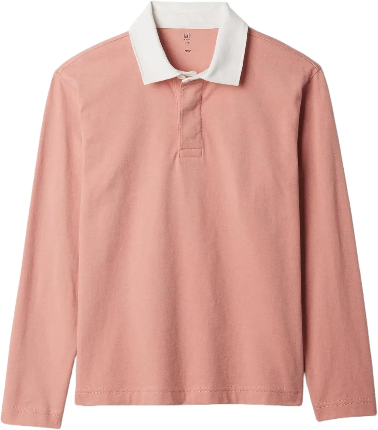 GAP Boys' Long Sleeve Rugby Polo