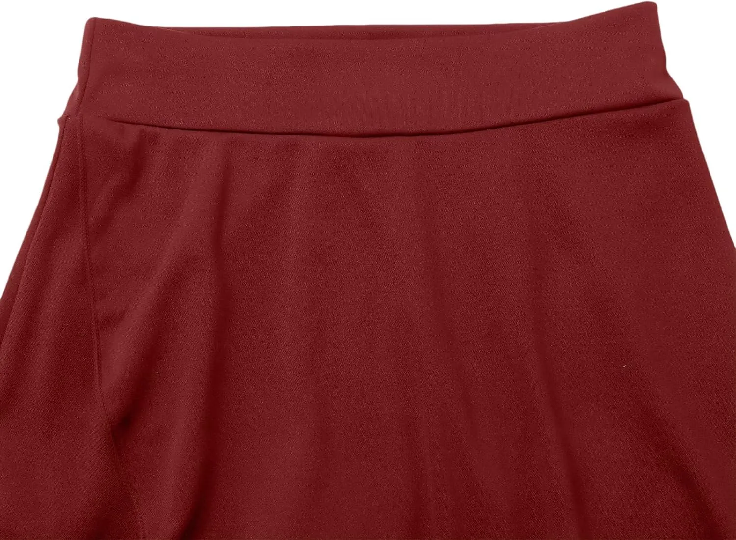 High Waist Maxi Skirt with Slit Ruffle Wrap Skirt Trendy Flowy Skirts for Women Long Skirts with Shorts Underneath