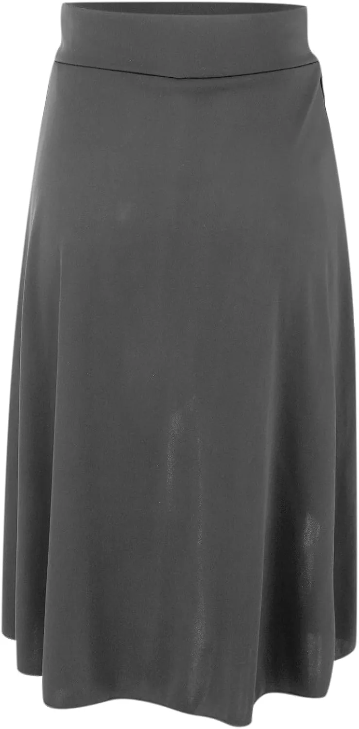 High Waist Maxi Skirt with Slit Ruffle Wrap Skirt Trendy Flowy Skirts for Women Long Skirts with Shorts Underneath