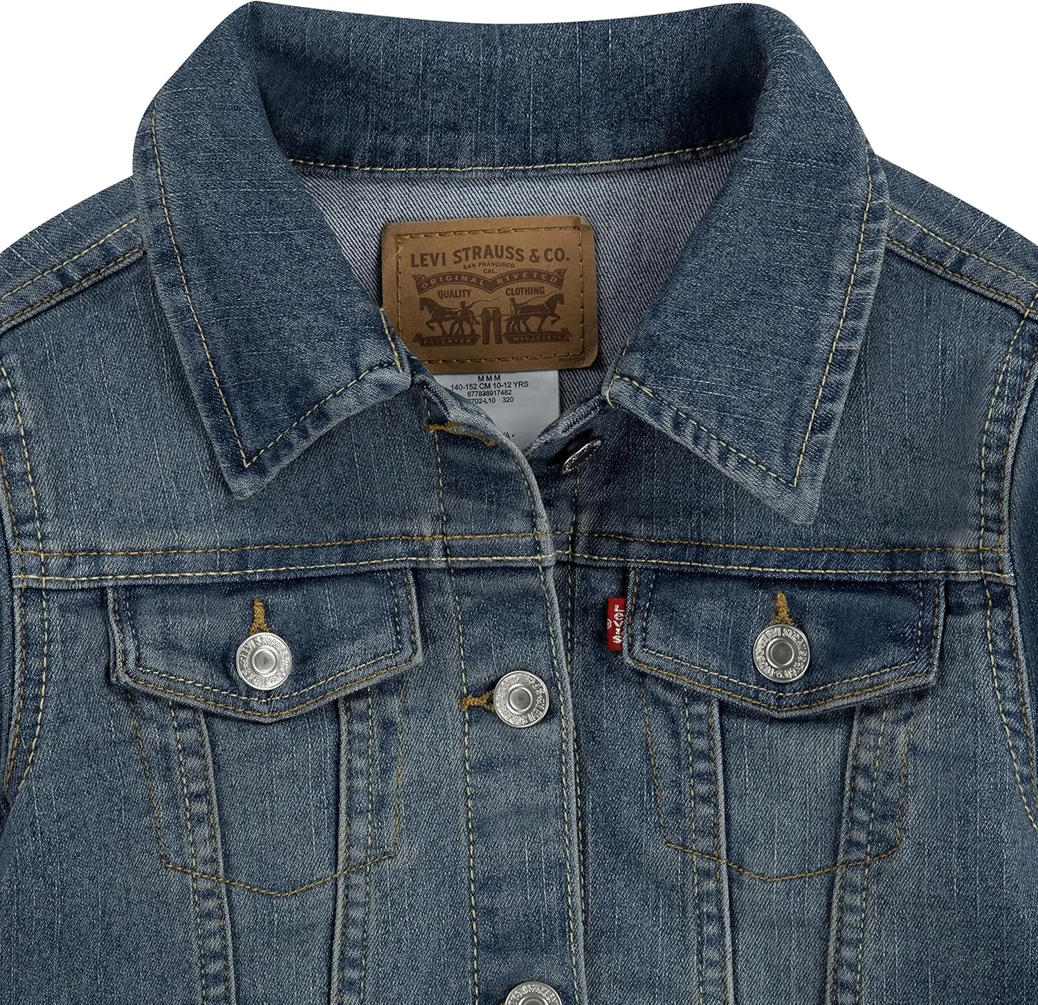 Levi's Girls' Denim Trucker Jacket