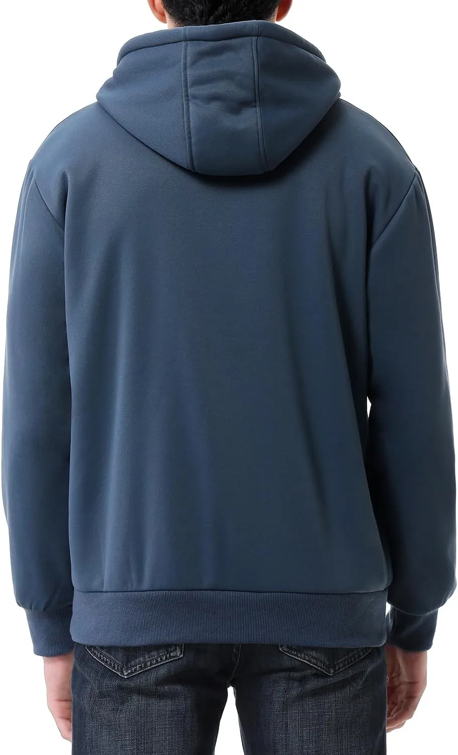Men's Fashion Hoodies Sweatshirts Loose Fit Heavyweight Quarter-Zip Sweatshirt Fleece-Lined Pullover