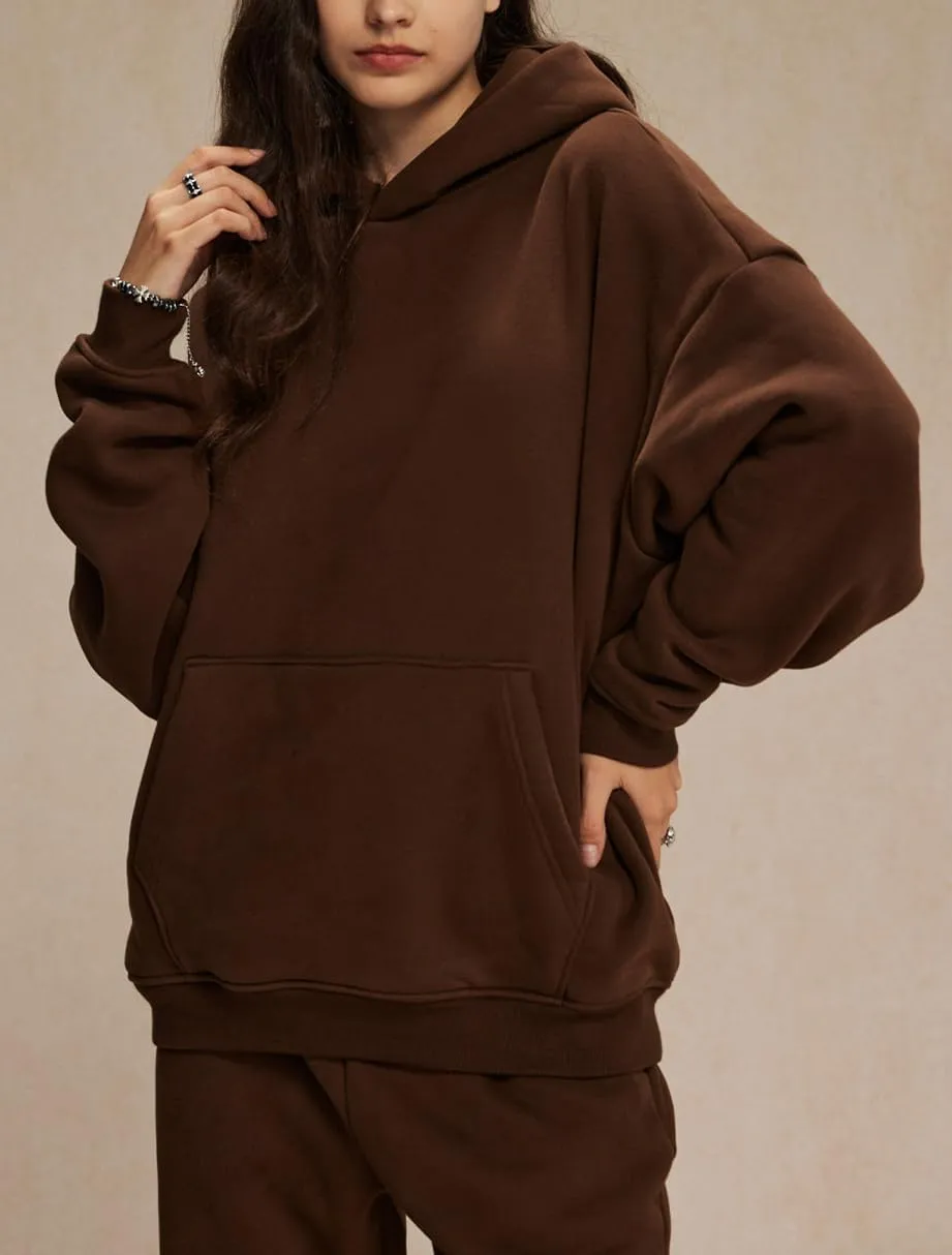 PAODIKUAI Men Hoodie Sweatshirt Loose Fit Fashion Pullover Hoodie Casual Long Sleeve Hooded Sweatshirt with Pocket