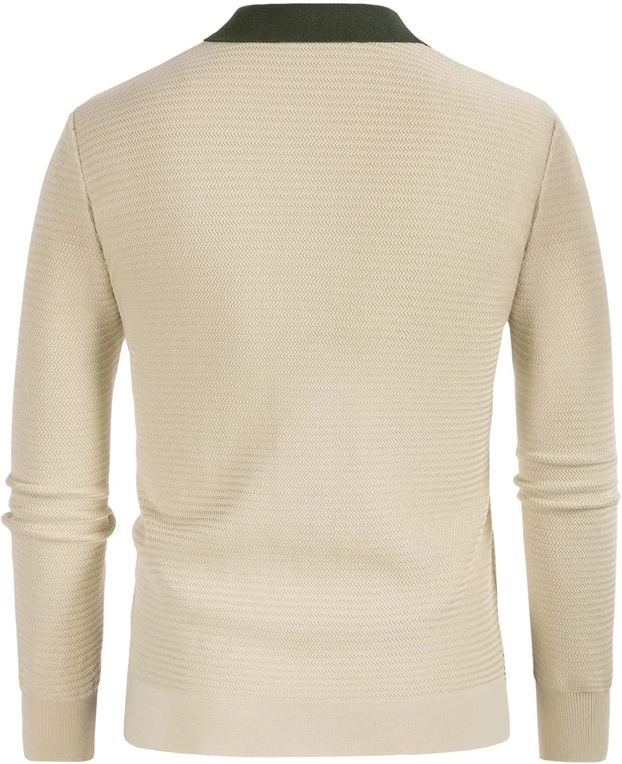 PJ PAUL JONES Mens Button Down Polo Shirts Striped Knitted Cardigan Sweaters