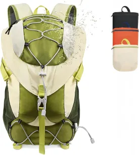 Seektop 20L Hiking Backpack Waterproof Lightweight Daypack Small Outdoor Travel Backpack with Wet Pocket for Women Men