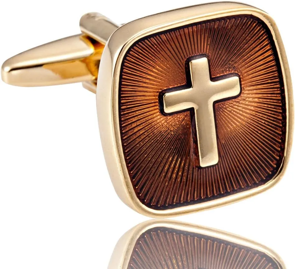 Stunning Mens Nautical Knot Stainless Steel Cufflinks