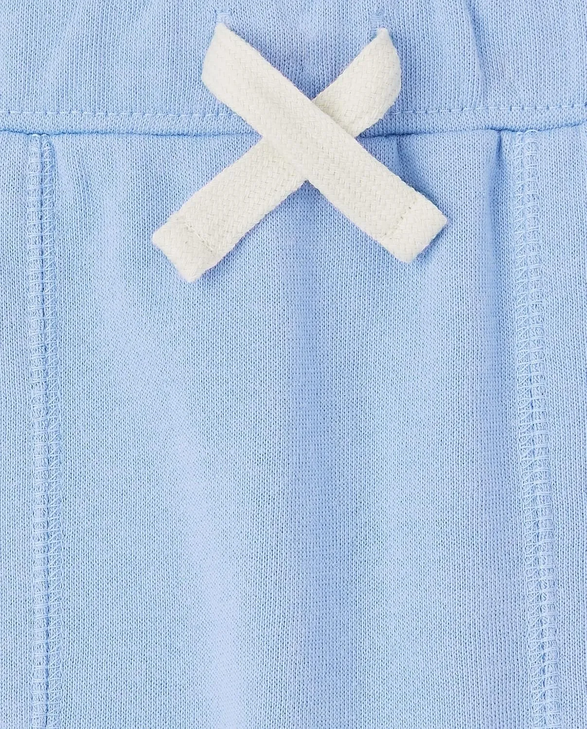 The Children's Place Baby Girls' and Toddler Tie Front Denim Pull On Shorts