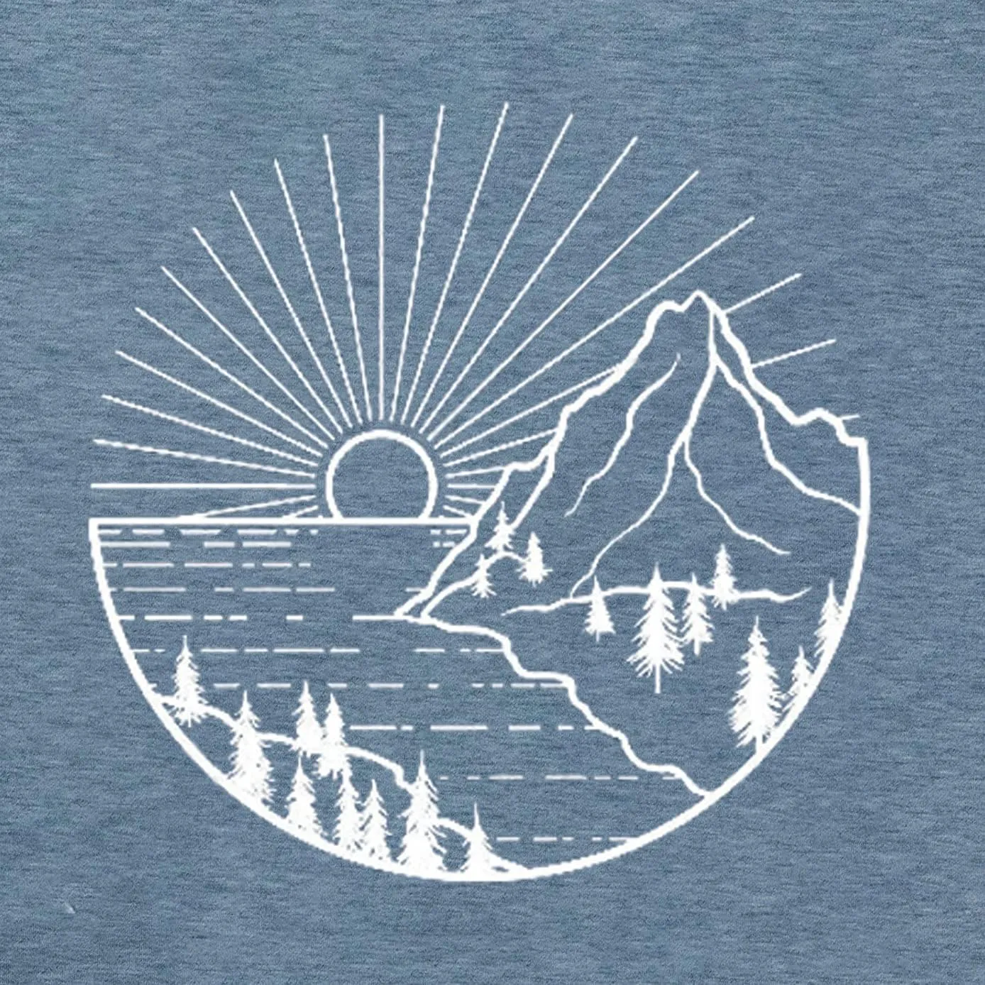 Women Hiking Mountain Shirt Nature Sunrise Graphic Printed Hiking T Shirt Summer Short Sleeve Workout Tee top