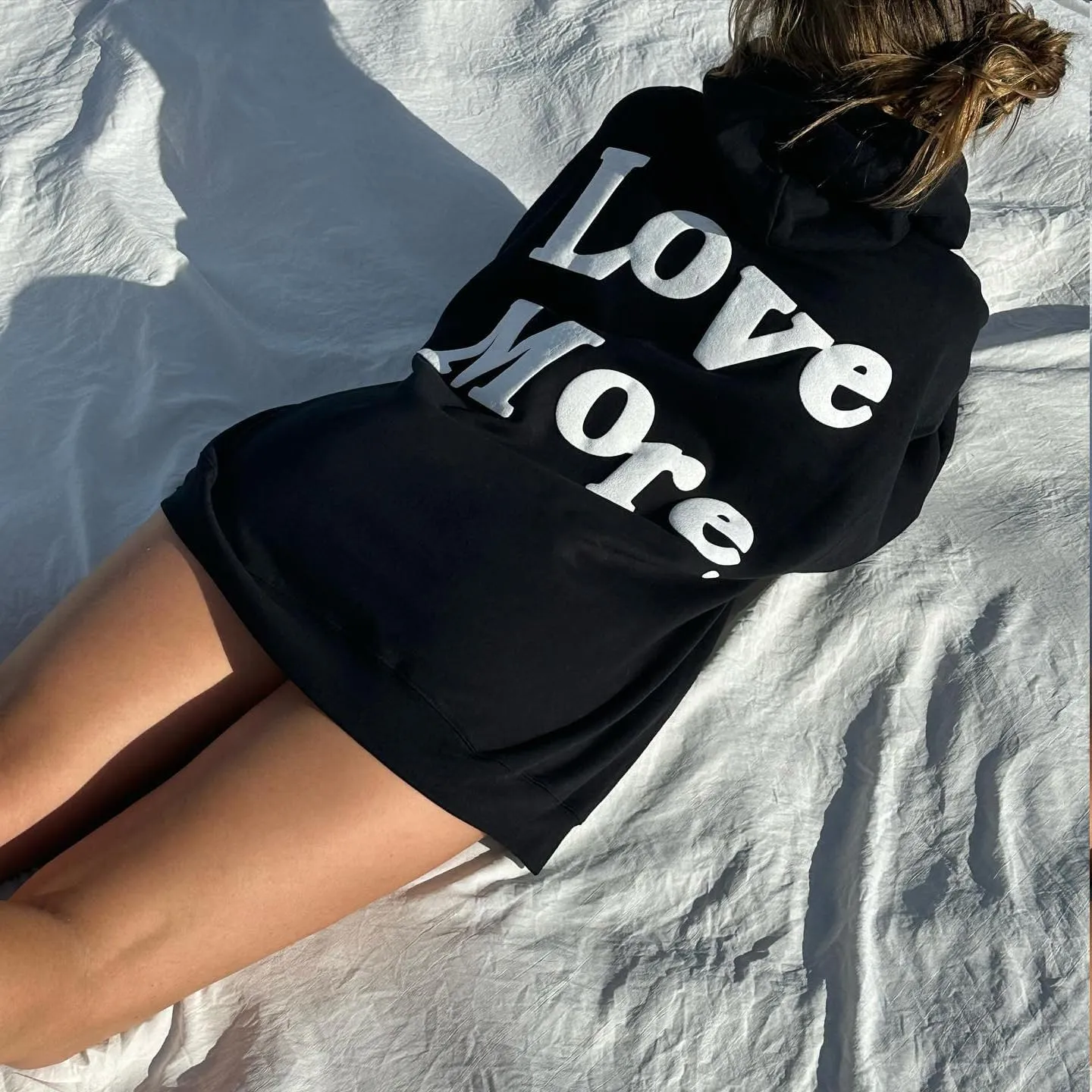 Women Teen Girls Cute Embroidered Flower Ocean Graphic Hoodies Coastal Preppy Long Sleeve Pocket Hoodie Sweatshirts